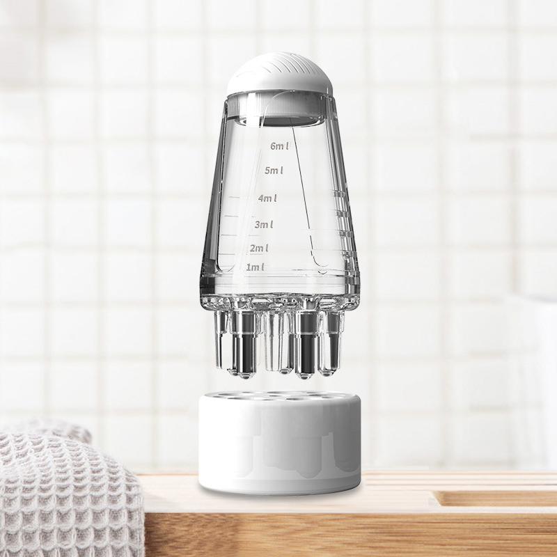 

Портативный аппликатор для кожи головы, жидкая расческа, мини-массажная расческа, эфирное масло, жидкий направляющий массажер против выпадения волос, инструменты для ухода за кожей головы белый