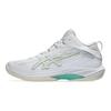 Asics GEL HOOP V17 Tlumiče Nárazů Odolné proti Sklouznutí Odolné proti Oděru Nízké Basketbalové Boty Pánské Bílé Béžové Tenisky 1063A096-101