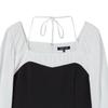 Rap Square Neck Shirred Color Block Mini Dress Ar1Wo364