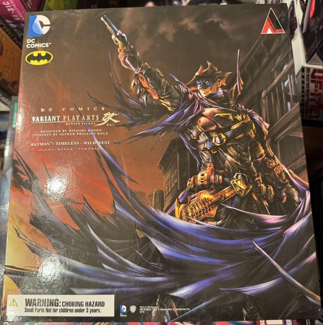 

[USED] Valiant Play Arts Kai Batman Timeless Wild West