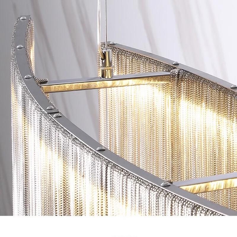 Oeny Light Luxury 180cm Tassel Chandelier