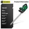 Newbeny 2000W 15000RPM Electric Hedge Trimmer Cordless Trimmer Pruning Saw Lawn Mower Garden Tools For Makita 21V Battery Pin