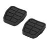 3 Peças Pedal de Freio Embreagem Acelerador Acessórios DIY Almofada de Pedal Conjunto de Borracha Para Transporter T4 Golf Coupe Alhambra Para Seat