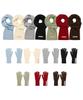 AMES-WORLDWIDE Knit Gloves & Muffler Set (7Color)