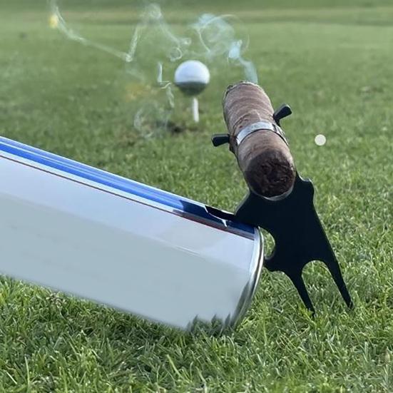 3'ü 1 Arada Golf Çim Onarım Aleti Manyetik Golf Tüp Tutucu Golf Arabası için Taşınabilir Çok Amaçlı Alet Top İşaretleyici Sigara Klipsi Erkekler için Bira Açacağı