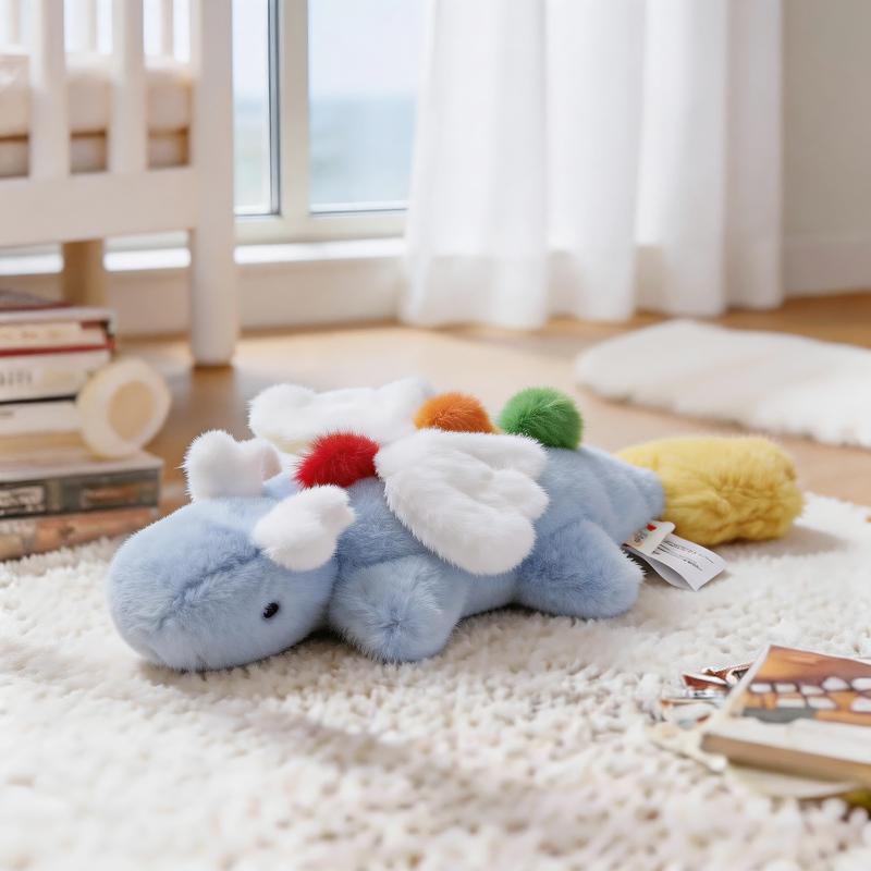 12 Colors 25/33cm Cute Sky Dream Dragon Fly Dargon Plush Toy Creative Colorful Dargon Soft Doll Work Buddy Sleep Soothing Doll