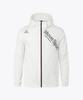 MUBEUSEUPOCHEUBAIDESANGTEU Wording Graphic Woven Hooded Windbreaker Jacket White Vs123Ewb11