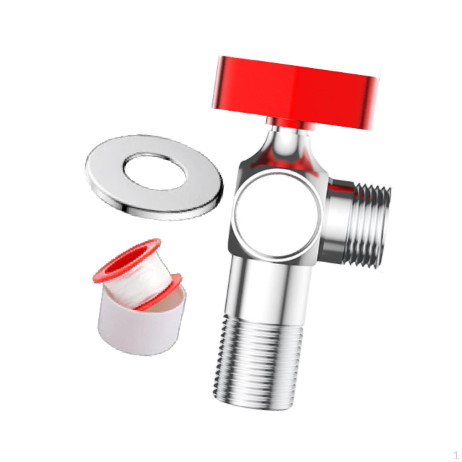 

Angle Valve Bathroom Tap Water Supplies Parts Accessory Toilet Connection Pressure