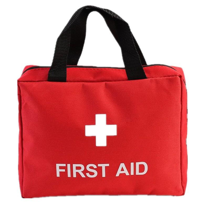 Portable First Aid Kit - Outdoor & Household Emergency Bag for Survival & Rescue