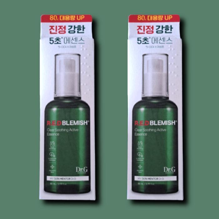 Dr.G Essence Red Blemish Clear Soothing Active 80ml x 2 (43476977)