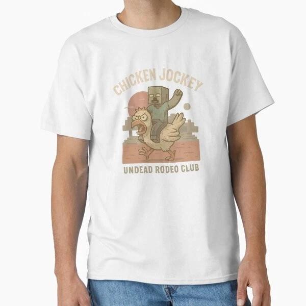Chicken Jockey Undead Rodeo Club Tee Classic T Made In Usaaus Tshirt S2xl S