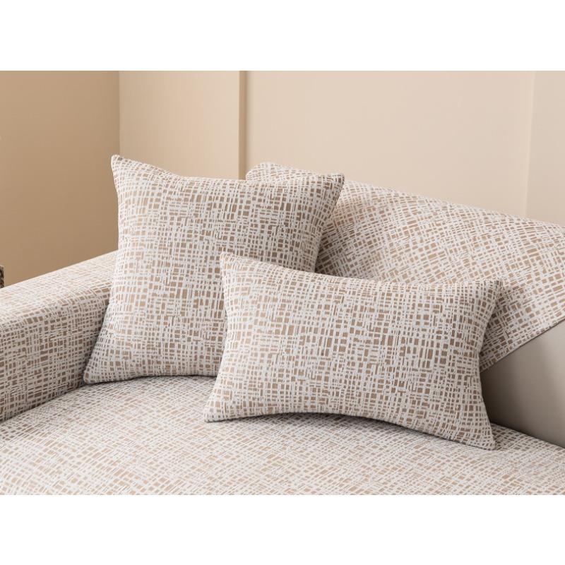 Подушка для дивана из шенилла — фото 8