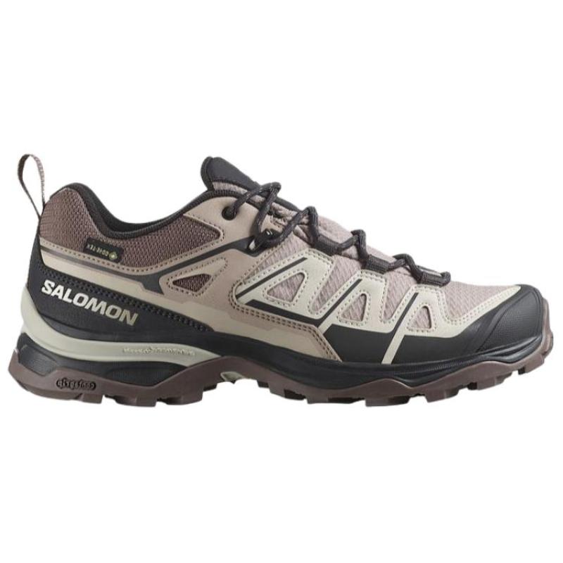 SALOMON X Ultra Pioneer 2 Shock Absorbers Waterproof And Breathable Grip Low Top Hiking Shoes Women's Purple Sneakers 478353