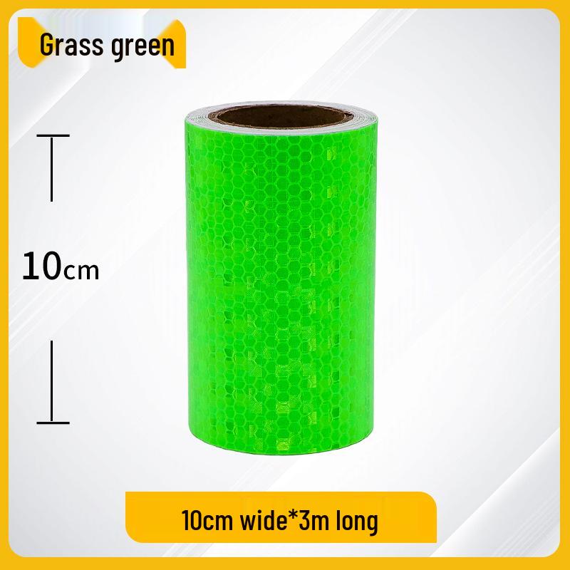 

10cm Reflective Car Safety Sticker: Night Visibility, Anti-Collision, Waterproof, Personalized Decoration