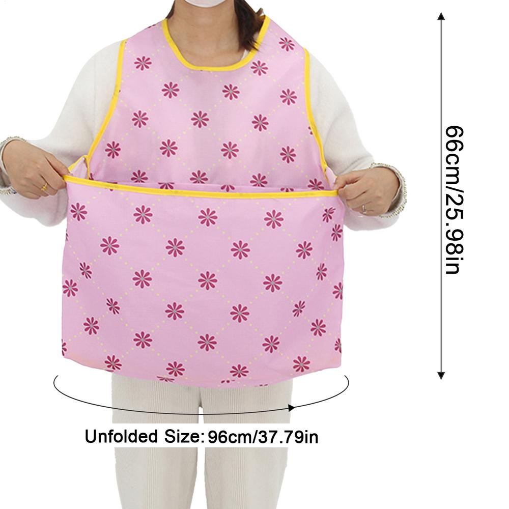 Sleeveless Laundry Apron Women Gifts Portable Cross design Comfortable Drying Clothes Organizer Waterproof Drying Clothes Holder
