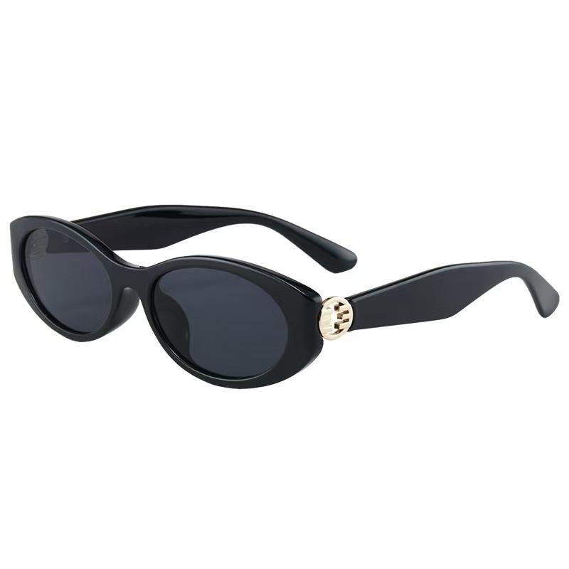Korean Stylish Sunglasses Men Oval Shape Uv Protection Women Sun Glasses Outdoor Activity Sunglass Woman