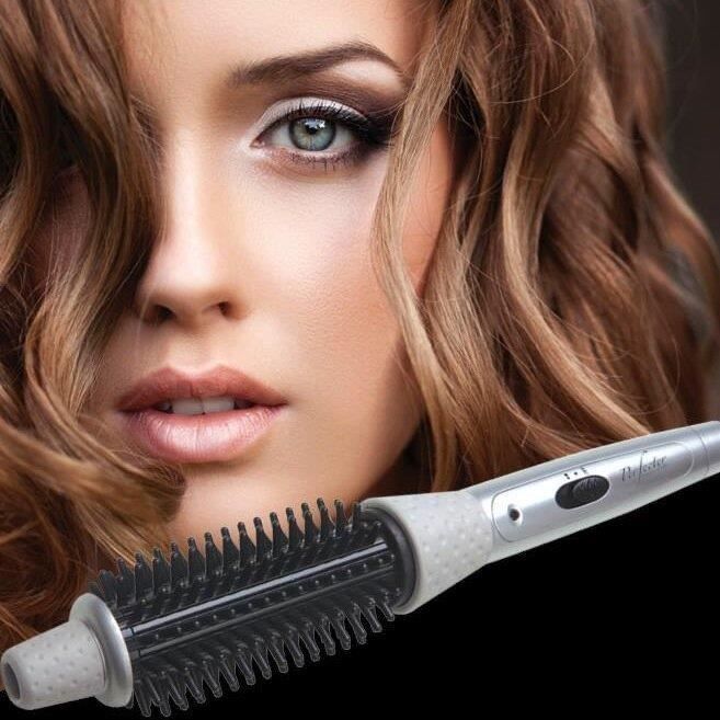 Perfecter - FUSION STYLER - Brosse Chauffante – Gris/Noir