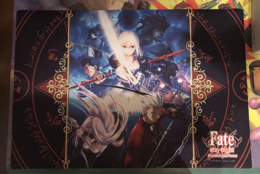 

[USED] Fate/stay night Chaos TCG Festival Limited Edition Play Mat