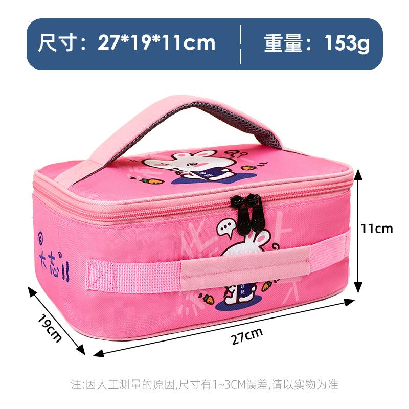 Cooler Lunch Bag Kids Cartoon Girls Boys Portable Thermal Food Picnic Boxes Bags for School Kids  Lunch Box Tote