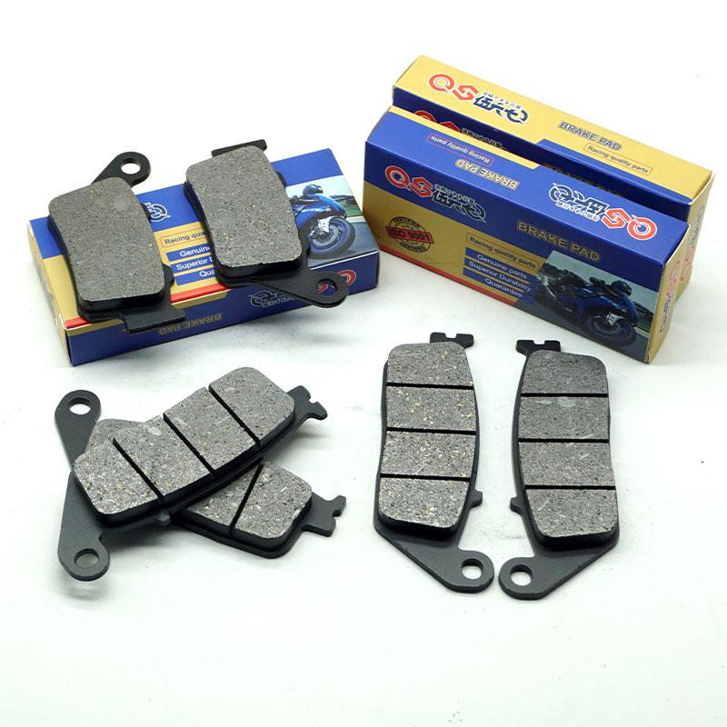 Motorcycle Front Rear Brake Pads for TRIUMPH Street Triple S A2 2017- 2013-2017 R Low 2017 RS 2018 -