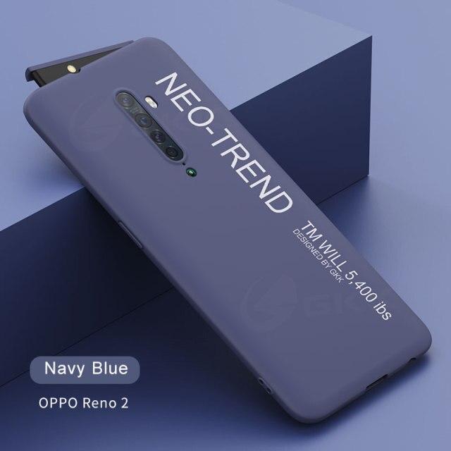 Buy Liquid Silicone Soft Case for OPPO Reno Case Fashion Lifting