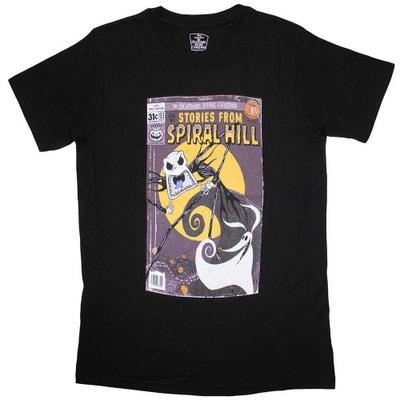 The Nightmare Before Christmas Unisex Adult Spiral Hill Jack Skellington T-Shirt