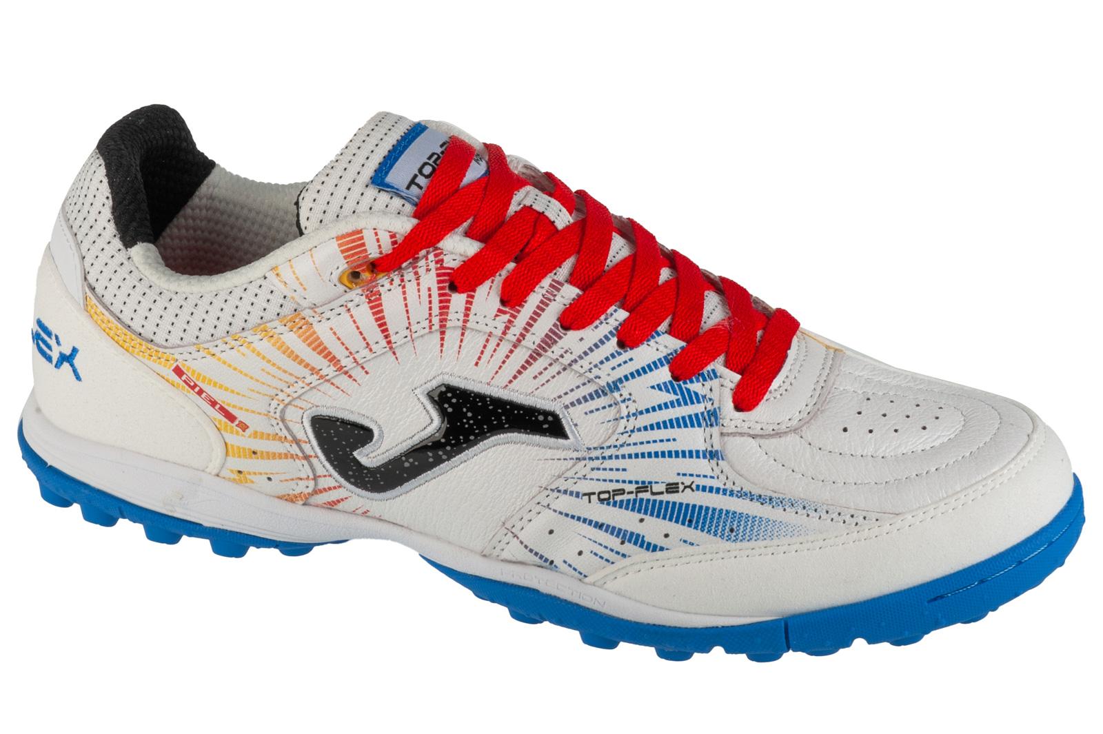 Joma Top Flex 24 TOPW TF, weiße Turf-Fußballschuhe für Herren 46 weiß