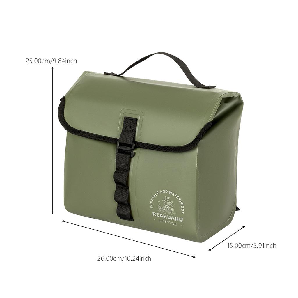 Bike Pannier Bag Hanging Toolkit Waterproof Travel Cycling Bag Bicycle Rear Seat Trunk Bag Electric Bike Accessories