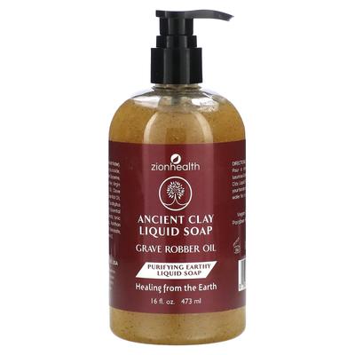 Ancient Clay Liquid Soap, Grave Strength Oil, 473Ml(16Fl Oz)
