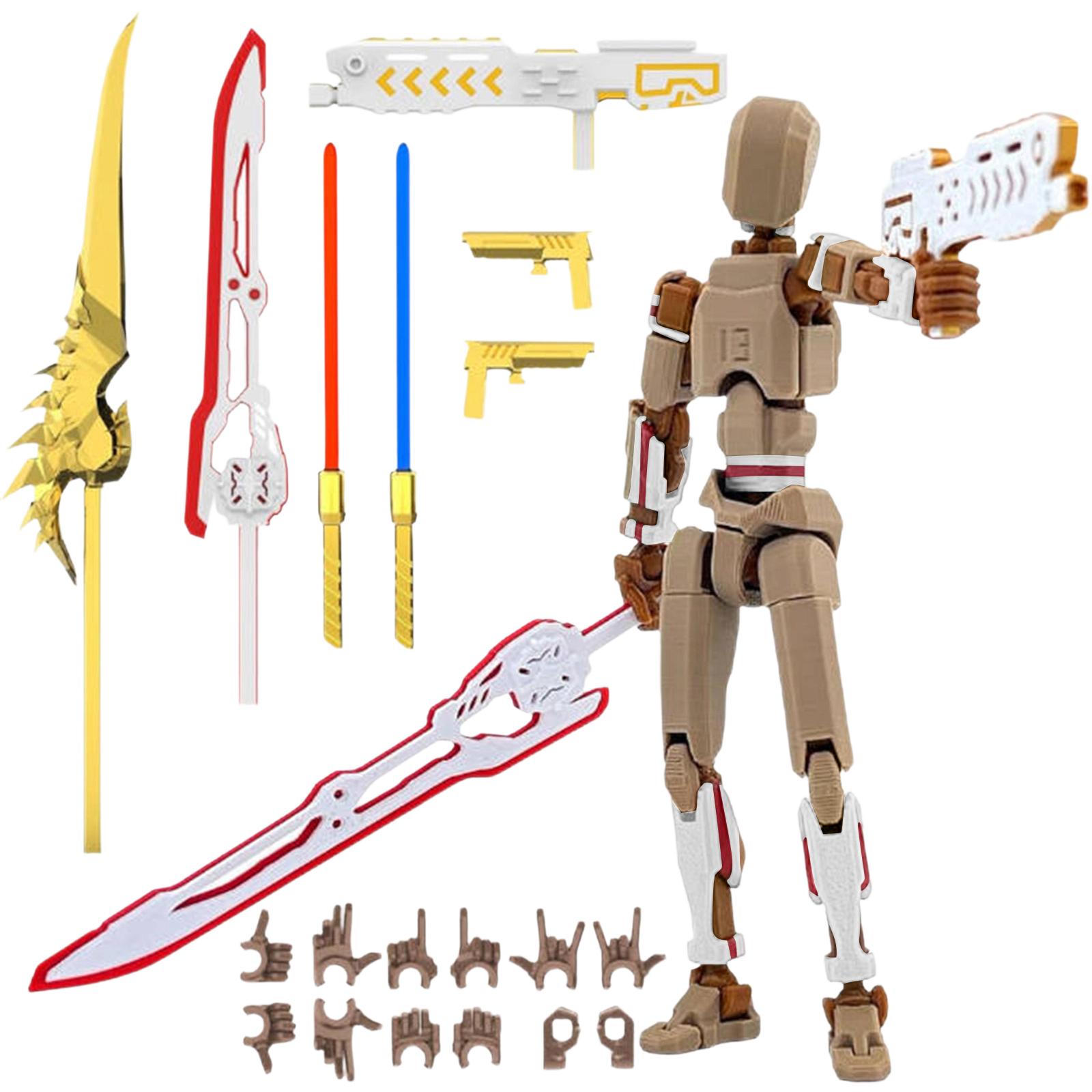 

3D Printed Movable Toy, With Movable Joints, 3D Printed Toy Decoration, Stress Relief, Movable One Size