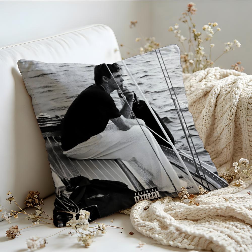 Cushion Cover Linen SkinFriendly Soft Decorative Case For Sofa Home Decor Hot Singer The Kid LLAROI Pillow cover