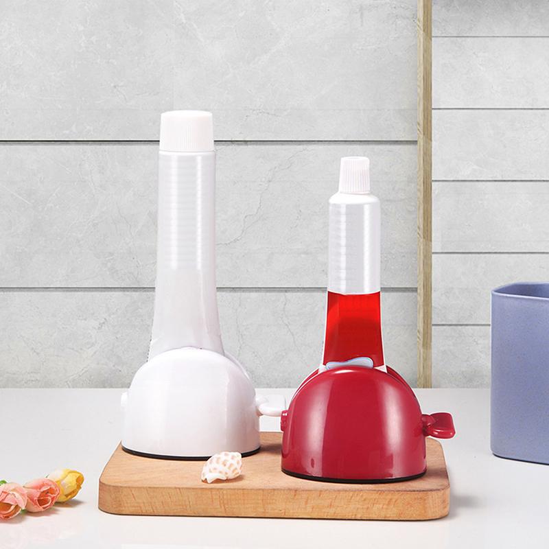 1Pcs Rolling Toothpaste Squeezer Cream Tube Squeezing Dispenser Creative Tooth Paste Holder Creative Bathroom Accessories Sets