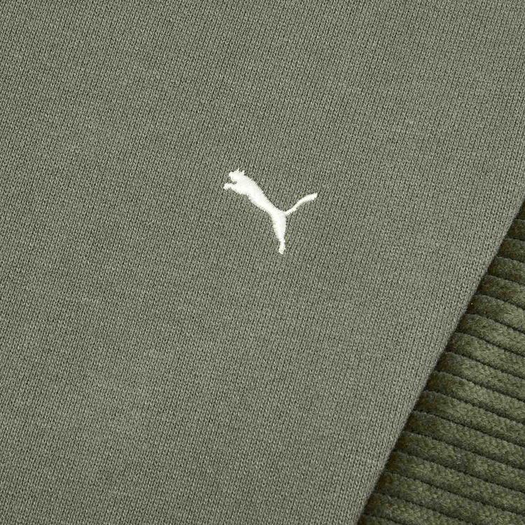 Puma Felpa Foderata in Pile Plushville Vestibilità Larga Unisex Top 633489-81