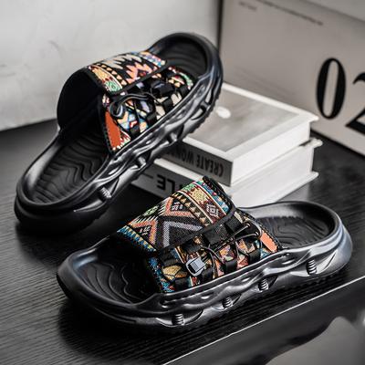 Men's High-quality Casual Slippers Summer New Breathable Outdoor Soft-sole Non-slip Beach Shoes Fashion Youth Joker Tide Sandals