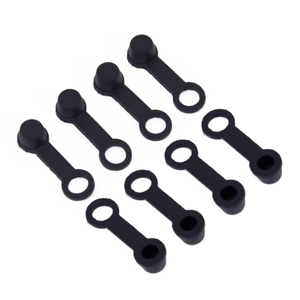 20 PCS Rubber Brake Bleeder Screw Cap with Dust Cover Protects Against Dirt and Moisture for Automotive and Motorcycle Use