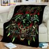 Heavy Metal Band Slayer Rock Blanket,Soft Throw Blanket for Home Bedroom Bed Sofa Picnic Travel Office Rest Cover Blanket Kids
