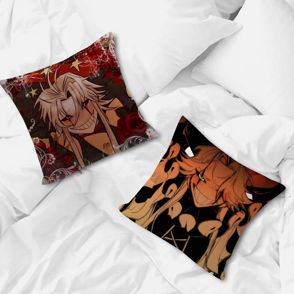 Anime The Freak Circus Pierrot Pillow Cushion Cover Pillowcase Living Room Sofa Home Decor