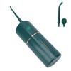Electric Oral Irrigator Rechargeable Portable Water Teeth Cleaner for Dental CareGreen