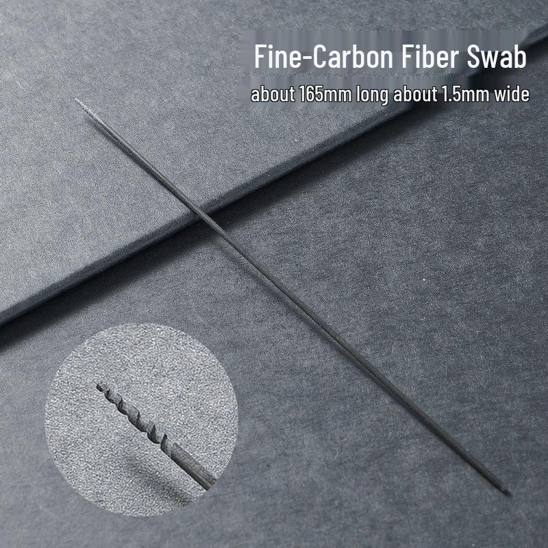 

Резьбовая 1.5 Углеродное волокно Ватная палочка для чистки ушей - Легкая и прочная
