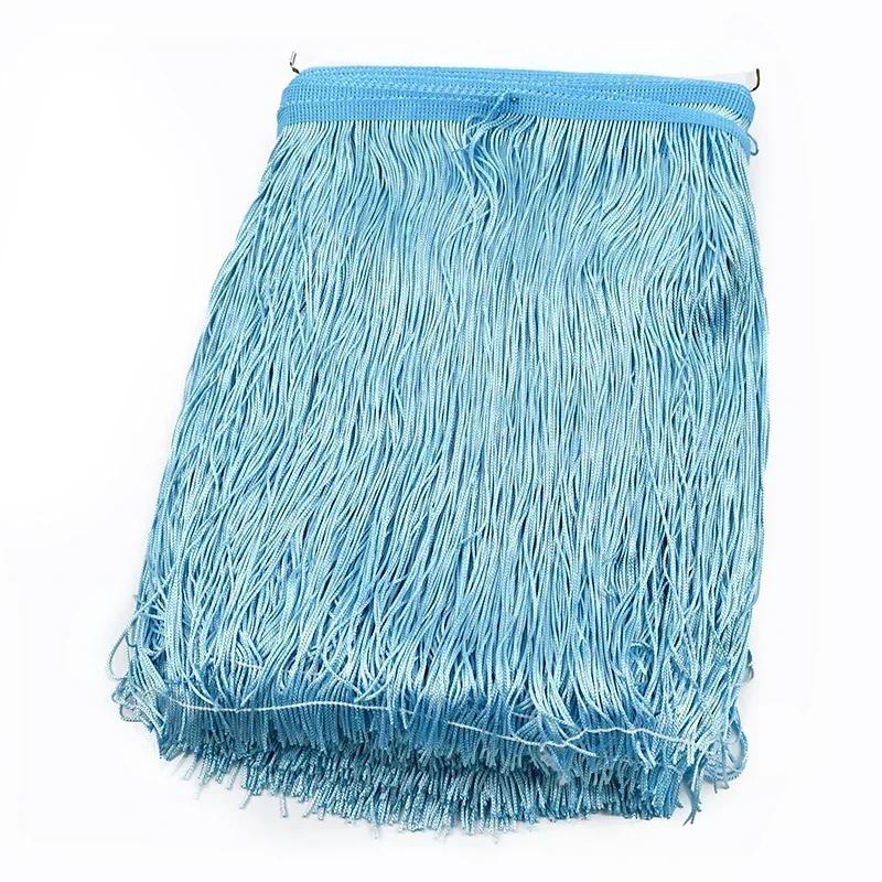 5/8/10M 30cm Long Tassel Fringes for Curtains Lace Trims Dress Fringe Trim Decorative Trimmings Stitching DIY Sewing Accessories
