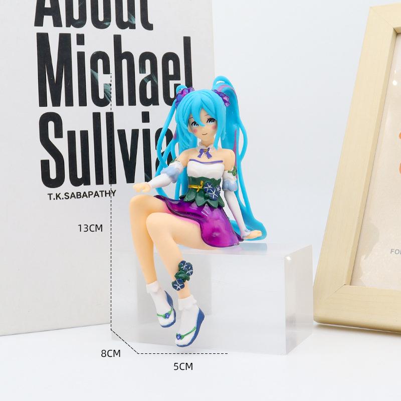 

1 Piece Anime Hatsune Miku Action Figure Model Gifts Collectible Figurines for Kids About 20cm 20CM