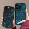 Sea Turtle Pattern Matte TPU Cover Shell For iPhone 16E 16 Pro 15 Pro Max 14 13 12 11 Soft Shockproof Lens Protection Phone Case