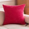 Solid Color 40/45/50cm Throw Pillow CaseSoft Home Decorative Pillow Cover 45*45 Chair Car for Bedroom Sofa Cushion Cover Square