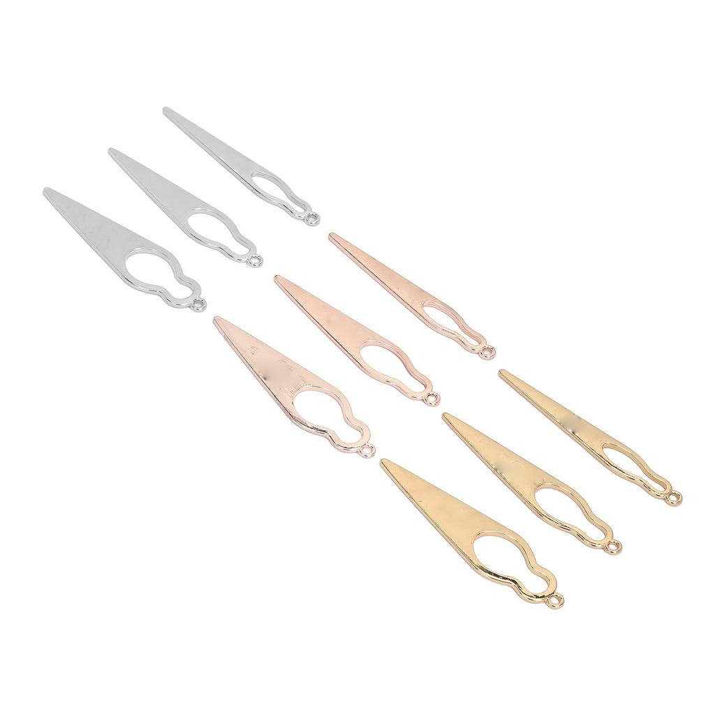 9pcs Dreadlocks Interlocking Tool Alloy Dreadlocks Sisterlocks Tightening Accessories Styling Tool