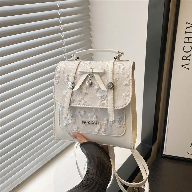 Pu Single Shoulder And Backpack For Women With Durable Stitching For Daily Use