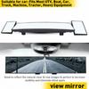 15.6" Rear View Mirror Tructor Driving Mirror Wide Angle Safety Clear Replace