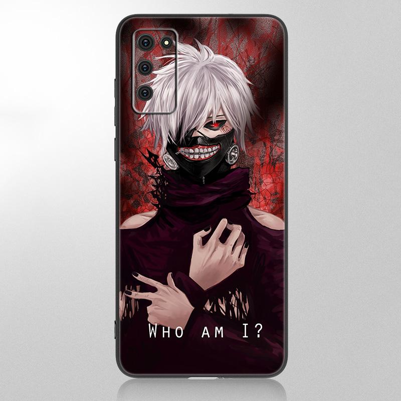 Tokyo Ghoul Trendy Anime Kaneki Ken Pouzdro pro Samsung Galaxy A12 A02S A22 A32 A52 A72 A71 A51 A41 A31 A21 A11 A50 A70 A10S A20S