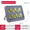High-Brightness Outdoor LED Floodlight