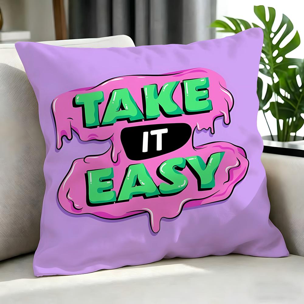 Text MMotivational Quote Cushion Cover Cushion Cover Set Pcs X X X Pillowcase Decorative Sofa Home Decor