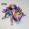 Spider Model 3D Printed Action Toy Realistic Looking Vibrant Color Insect Spider Fidget Toy Photography Prop
